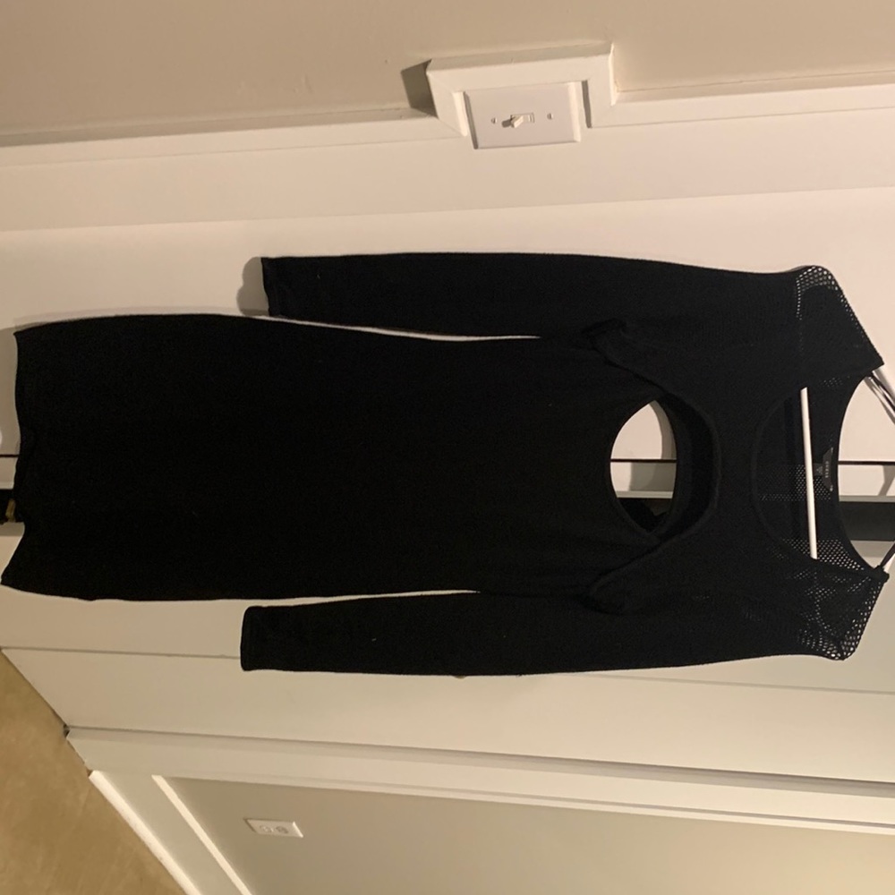 Black Guess M knit dress